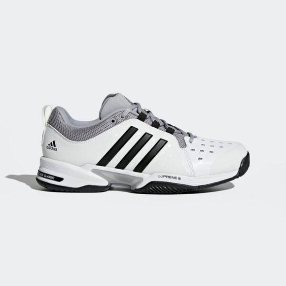 NEW MENS ADIDAS BARRICADE CLASSIC WIDE 4E SNEAKERS - Picture 4 of 8